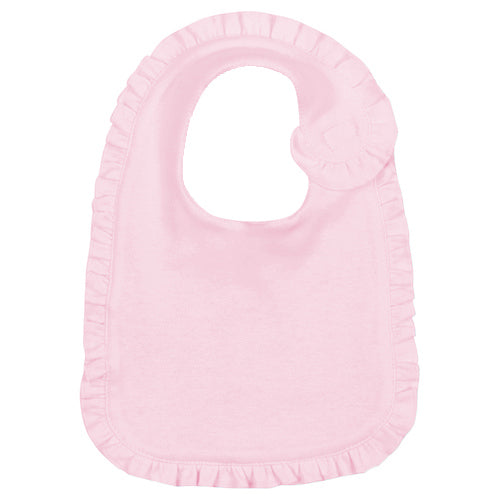 Pink Ruffle Bib